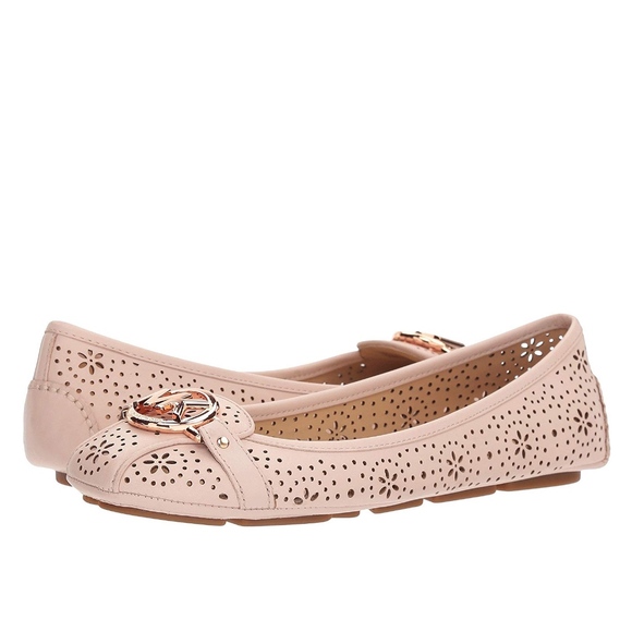 MICHAEL Michael Kors Shoes - Michael Kors Fulton Moc Perforated Flats - Pink